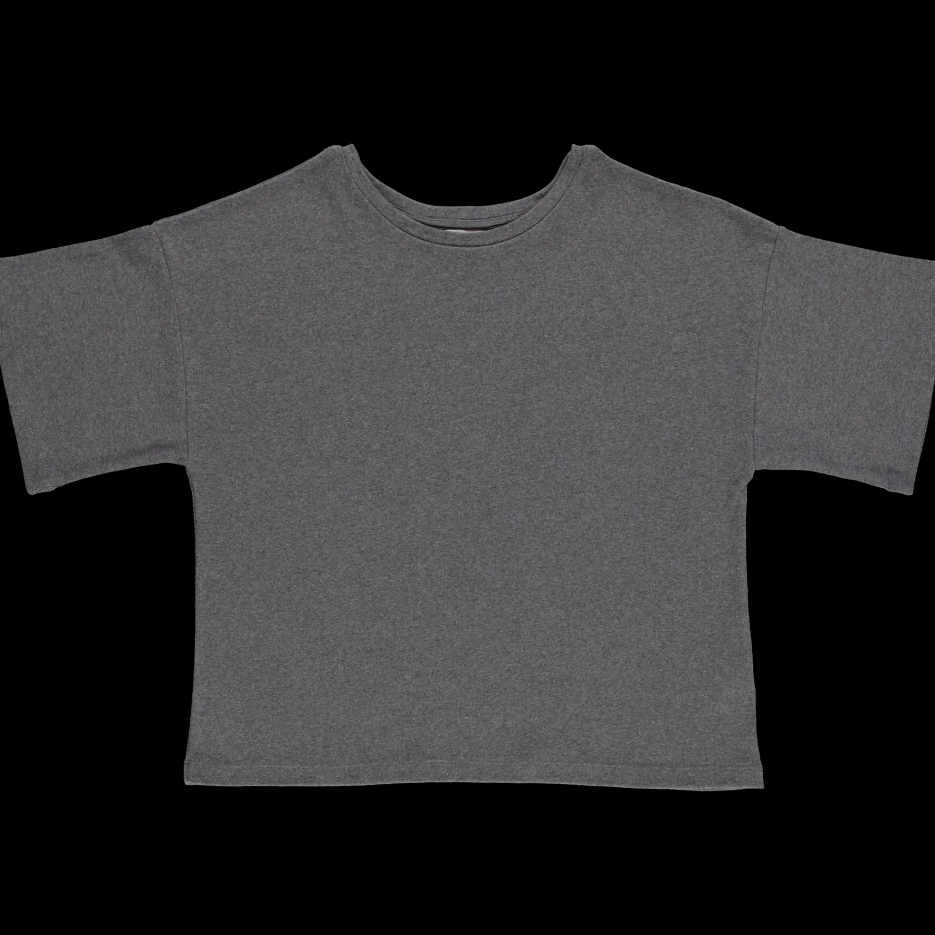 Poudre Organic T-shirts | T-SHIRT AVOCAT Anthracite