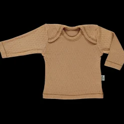 Poudre Organic T-shirts | T-SHIRT BEGONIA AJOURÉ Tan