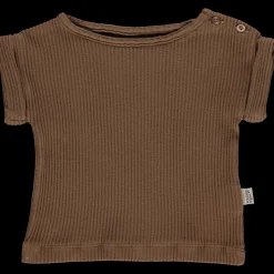 Poudre Organic T-shirts & Débardeurs | T-shirts | T-SHIRT BOURRACHE CÔTELÉ Toffee