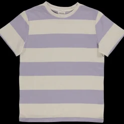 Poudre Organic Homewear | T-shirts | T-SHIRT CAMISETA Rayures Lavender RayuresLavender