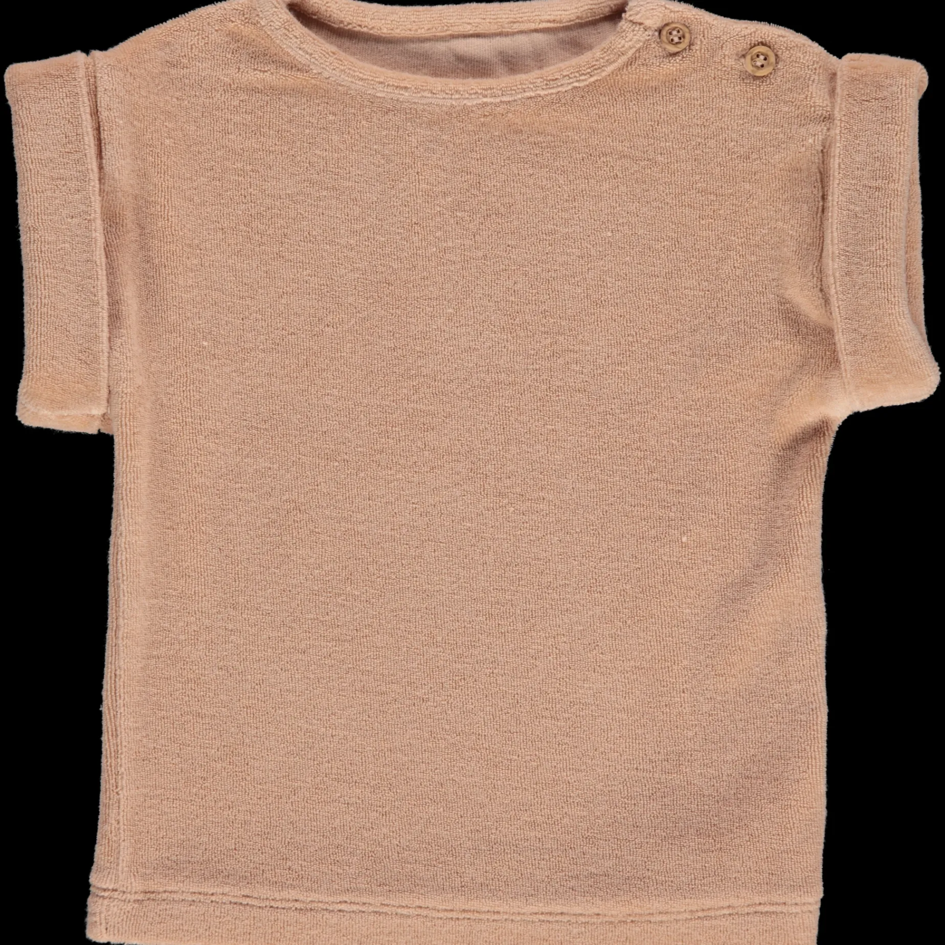 Poudre Organic T-shirts | T-SHIRT LAURIER ÉPONGE Toasted Almond ToastedAlmond