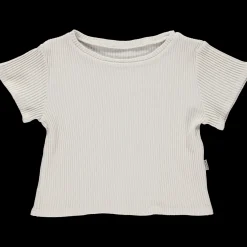 Poudre Organic T-shirts & Débardeurs | T-SHIRT ORGEAT CÔTELÉ Almond Milk AlmondMilk