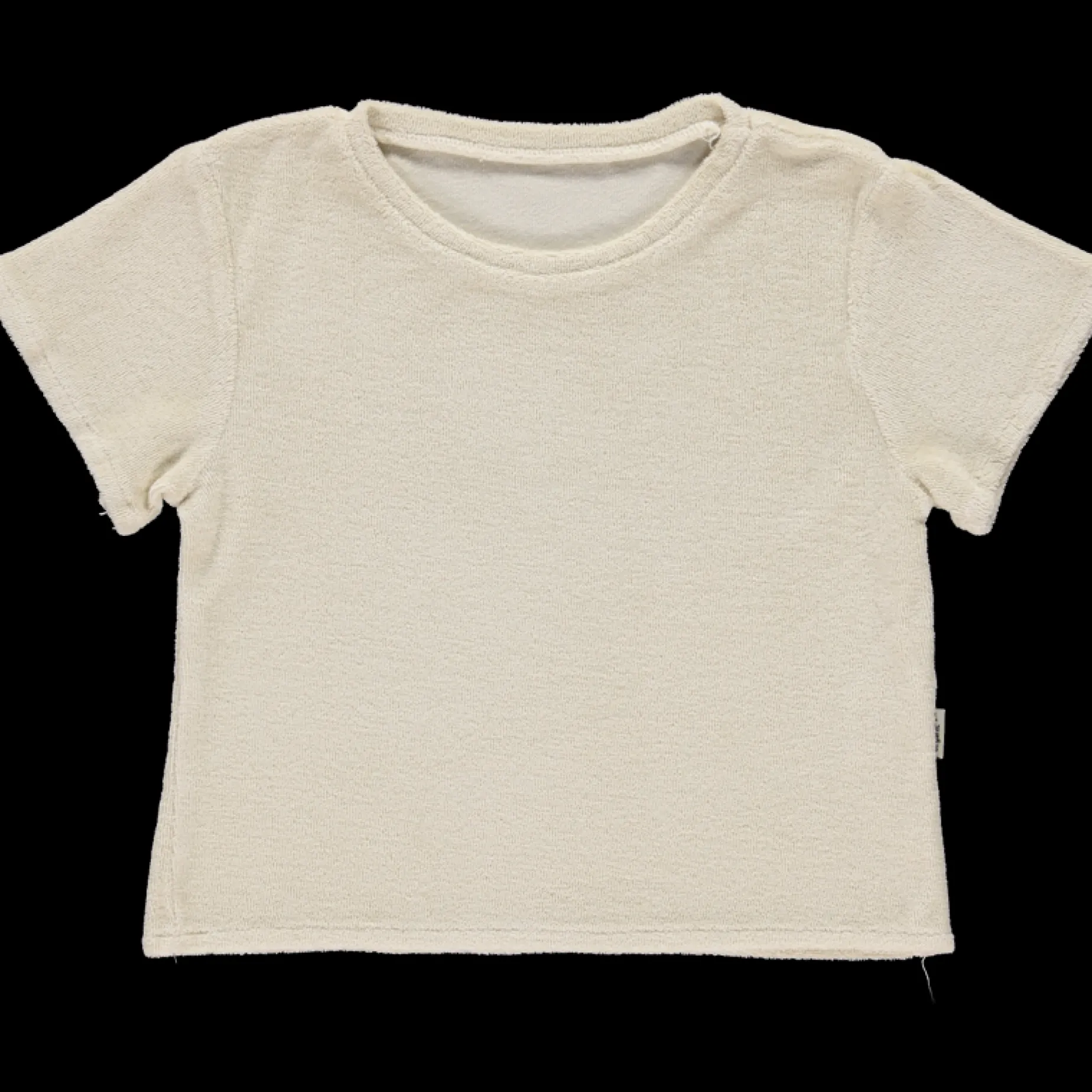 Poudre Organic T-shirts & Débardeurs | T-SHIRT ORGEAT ÉPONGE Almond Milk AlmondMilk