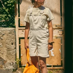Poudre Organic T-shirts & Débardeurs | T-SHIRT ORGEAT ÉPONGE Almond Milk AlmondMilk