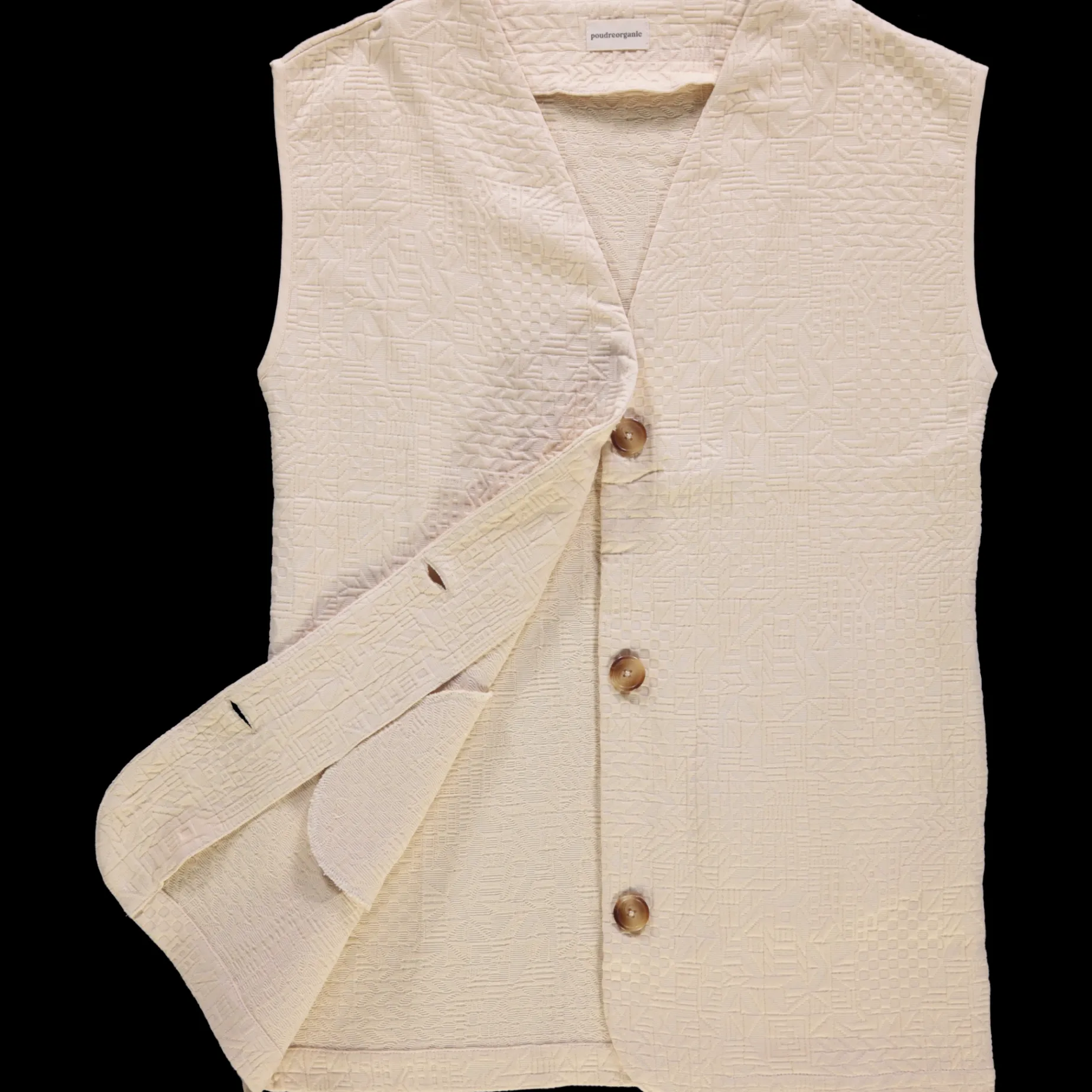 Poudre Organic Vestes | VESTE GINKGO AZTEQUE Biscotti
