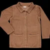 Poudre Organic Vestes | VESTE GLYCINE VELOURS CÔTELÉ Nuthatch