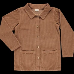 Poudre Organic Vestes | VESTE GLYCINE VELOURS CÔTELÉ Nuthatch