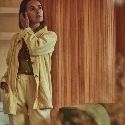 Poudre Organic Vestes | VESTE GLYCINE VELOURS CÔTELÉ Sahara Sun SaharaSun