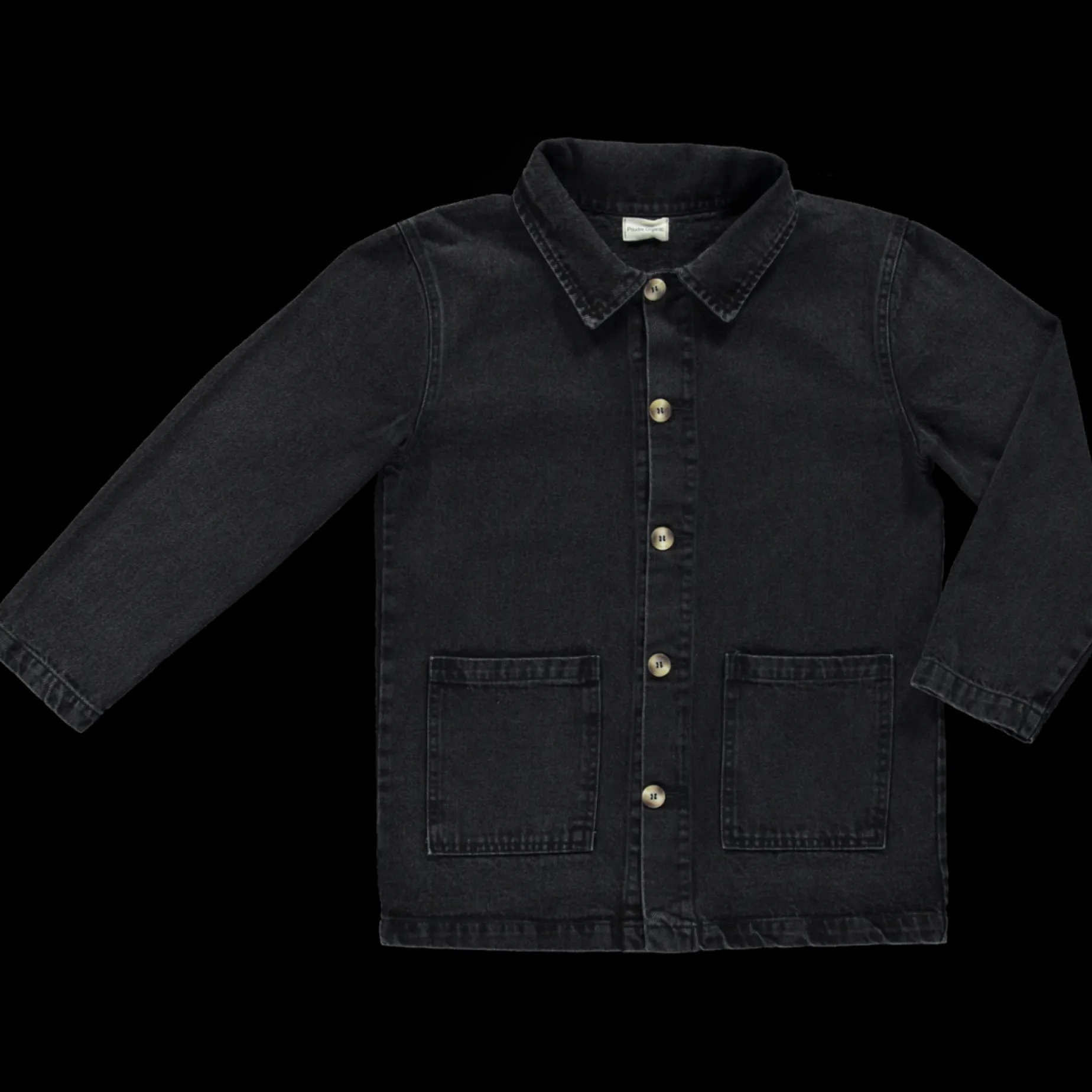 Poudre Organic Vestes | Vestes | VESTE JAQUETA Denim Noir Denim-Noir