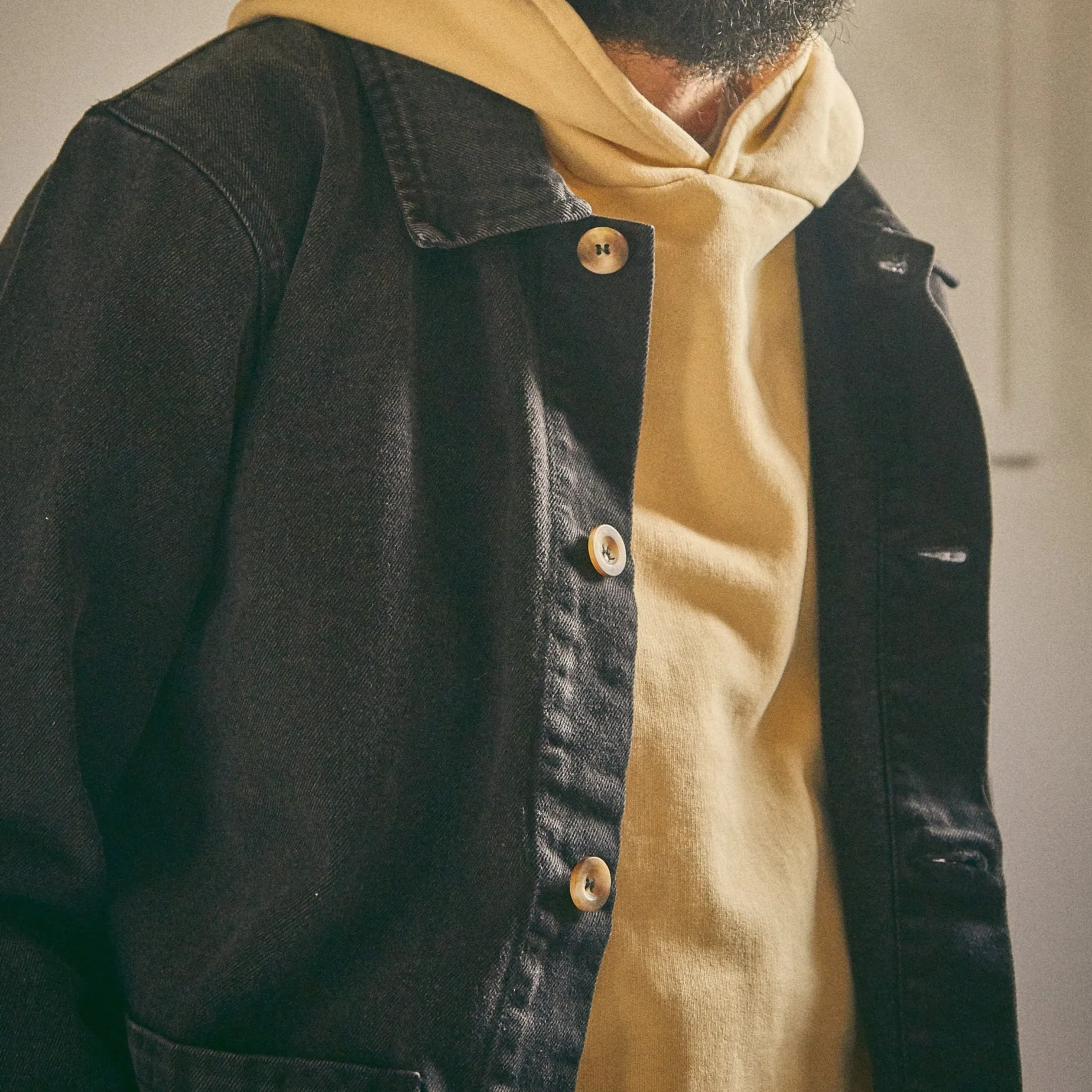 Poudre Organic Vestes | Vestes | VESTE JAQUETA Denim Noir Denim-Noir