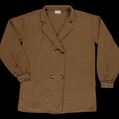 Poudre Organic Vestes | Blouses & Chemises | VESTE MARGUERITE GAZE Nuthatch
