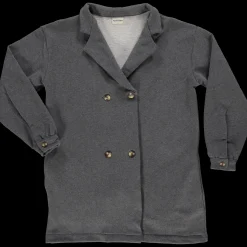 Poudre Organic Vestes | VESTE MARGUERITE MOLLETON Anthracite