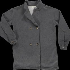 Poudre Organic Vestes | VESTE MARGUERITE MOLLETON Anthracite