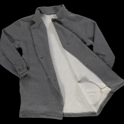 Poudre Organic Vestes | VESTE MARGUERITE MOLLETON Anthracite