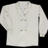 Poudre Organic Homewear | Vestes | VESTE MARGUERITE TOILE ÉPAISSE Almond Milk AlmondMilk
