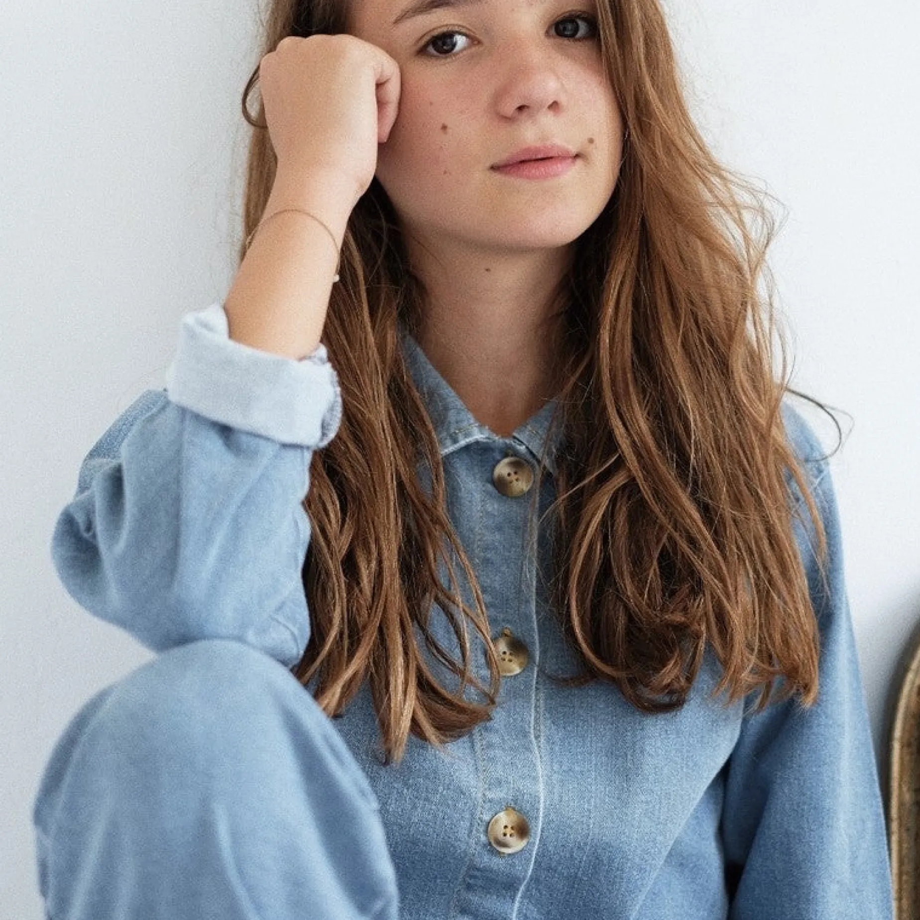 Poudre Organic Vestes | VESTE MÛRE Denim Blue Denim-Blue