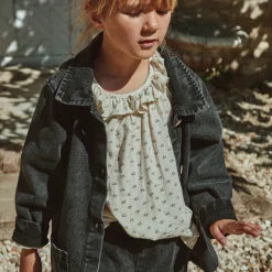 Poudre Organic Vestes | VESTE MÛRE Denim Noir Denim-Noir