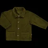 Poudre Organic Vestes | VESTE MÛRE VELOURS CÔTELÉ Fir Green FirGreen