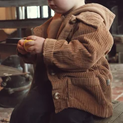 Poudre Organic Vestes | VESTE MÛRE VELOURS CÔTELÉ Nuthatch