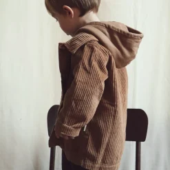 Poudre Organic Vestes | VESTE MÛRE VELOURS CÔTELÉ Nuthatch